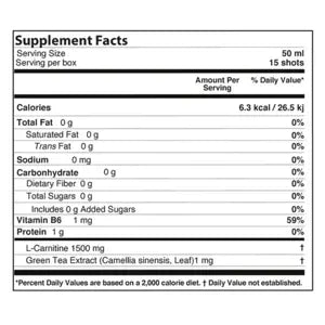 Farmasi Nutriplus L-Carnitine Shot 60ml Natural Citrus