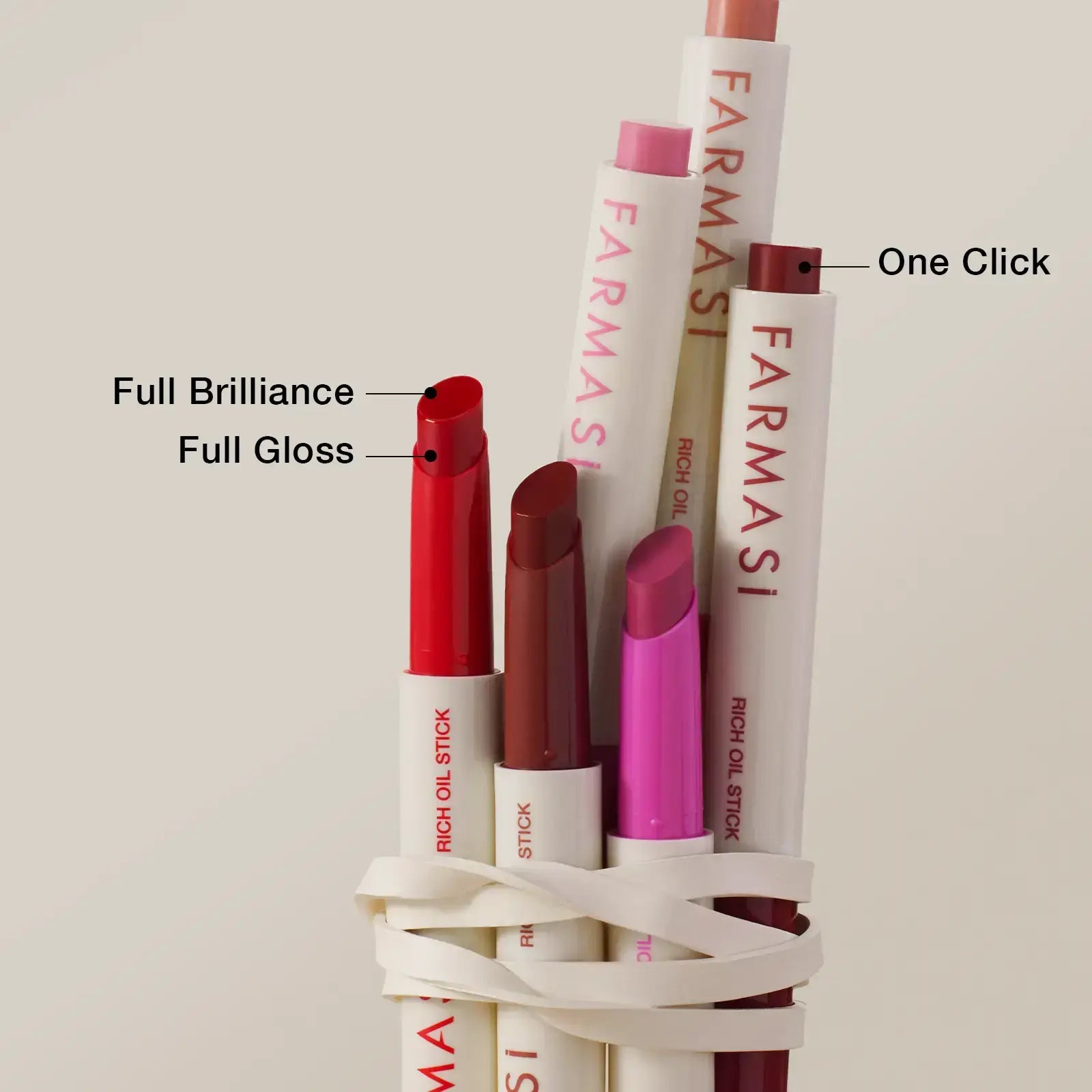 Farmasi Rich Oil Stick Red Flag 12ml