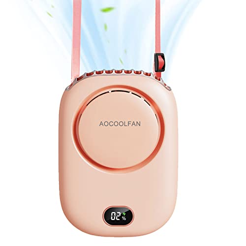 AOCOOLFAN DQ203 Portable Neck Fan USB Rechargeable 3-Speed