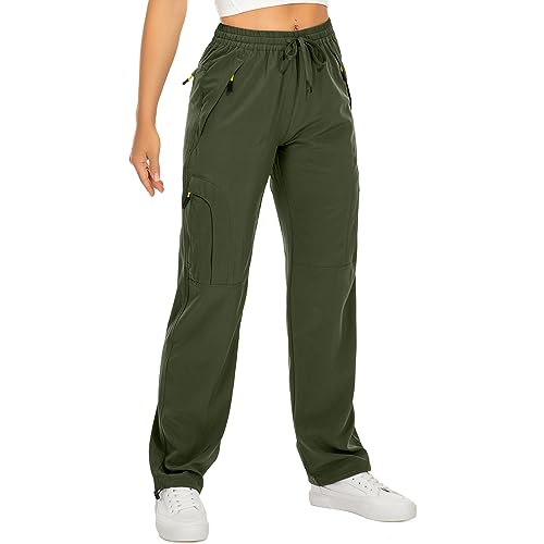 Toomett Women's Quick Dry Lightweight Cargo Hiking Safari Pants