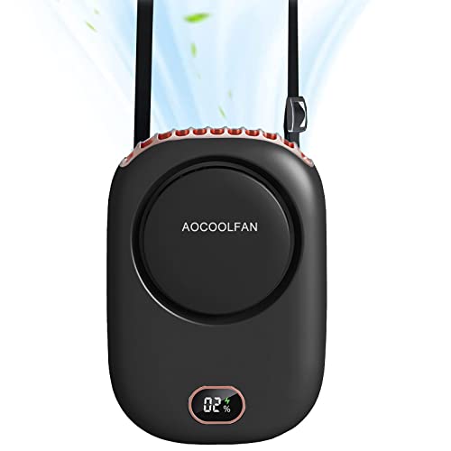 AOCOOLFAN DQ203 Portable Neck Fan USB Rechargeable 3-Speed