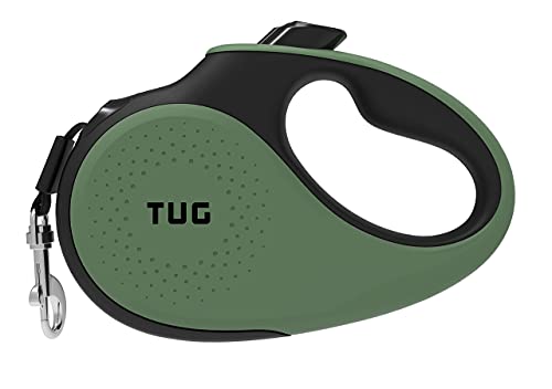 TUG 16 Ft Retractable Dog Leash Tangle-Free Durable Nylon Tape