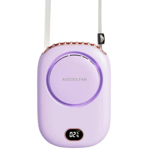 AOCOOLFAN DQ203 Portable Neck Fan USB Rechargeable 3-Speed