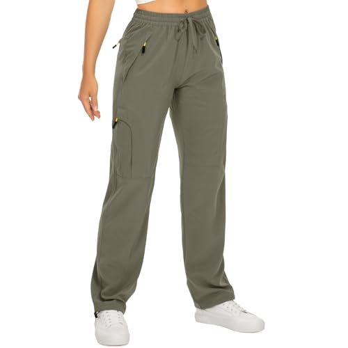 Toomett Women's Quick Dry Lightweight Cargo Hiking Safari Pants