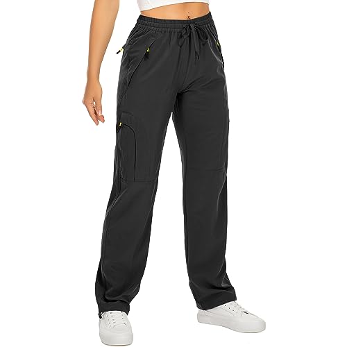 Toomett Women's Quick Dry Lightweight Cargo Hiking Safari Pants