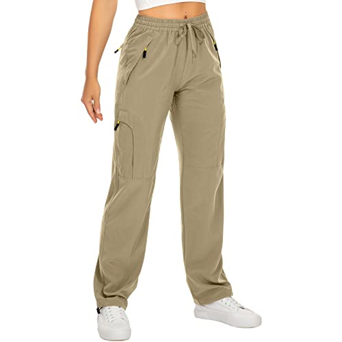 Toomett Women's Quick Dry Lightweight Cargo Hiking Safari Pants