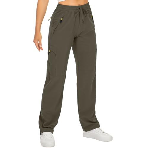 Toomett Women's Quick Dry Lightweight Cargo Hiking Safari Pants