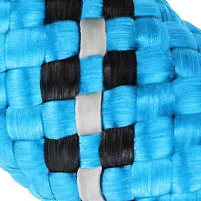 Taglory Heavy Duty Rope Dog Leash with Padded Reflective Handle