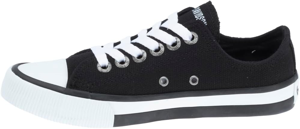 Harley-Davidson Women's Zia Lace-Up Fashion Sneakers Black