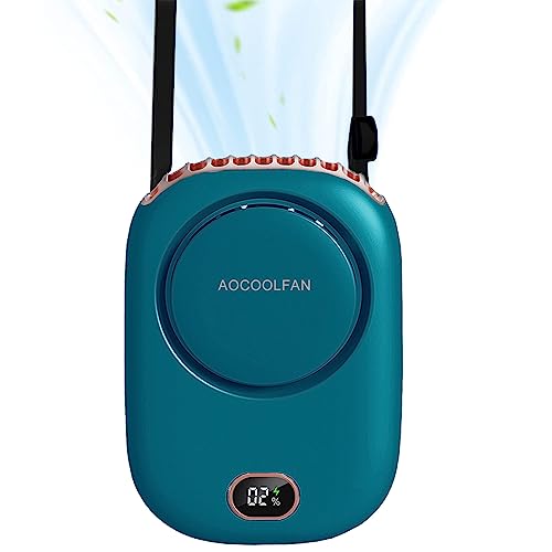 AOCOOLFAN DQ203 Portable Neck Fan USB Rechargeable 3-Speed