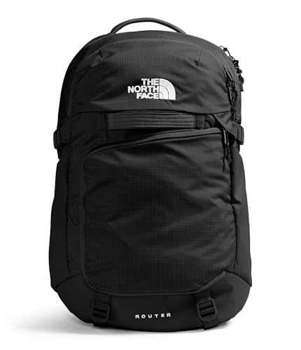 The North Face Router Everyday Laptop Backpack 40L Water Repellent TNF Black
