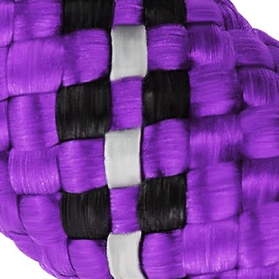 Taglory Heavy Duty Rope Dog Leash with Padded Reflective Handle