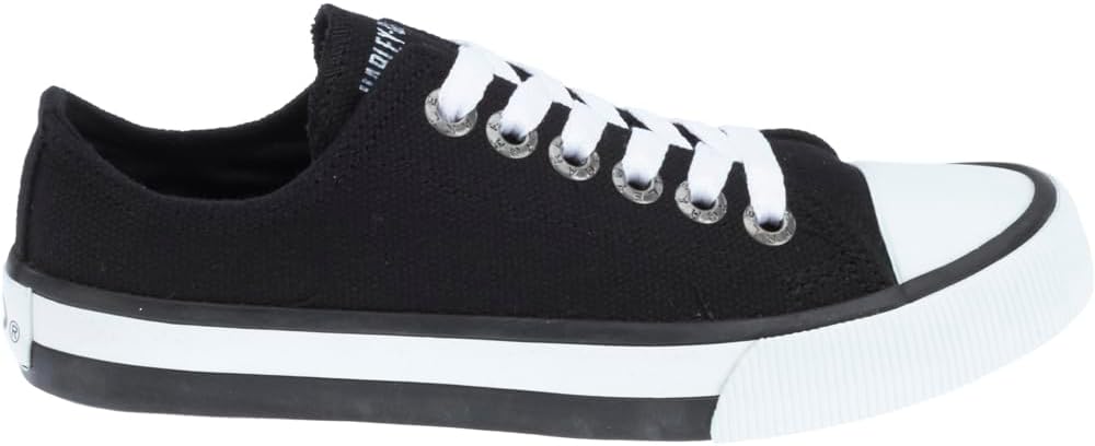 Harley-Davidson Women's Zia Lace-Up Fashion Sneakers Black