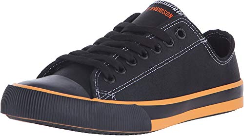 Harley-Davidson Women's Zia Lace-Up Fashion Sneakers Black