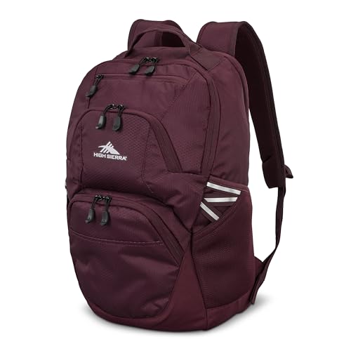 High Sierra Swoop SG Laptop Backpack 17" Drop Protection Floral/Blue