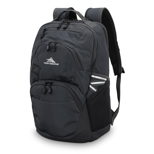 High Sierra Swoop SG Laptop Backpack 17" Drop Protection Floral/Blue
