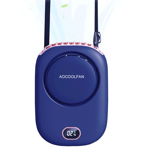 AOCOOLFAN DQ203 Portable Neck Fan USB Rechargeable 3-Speed