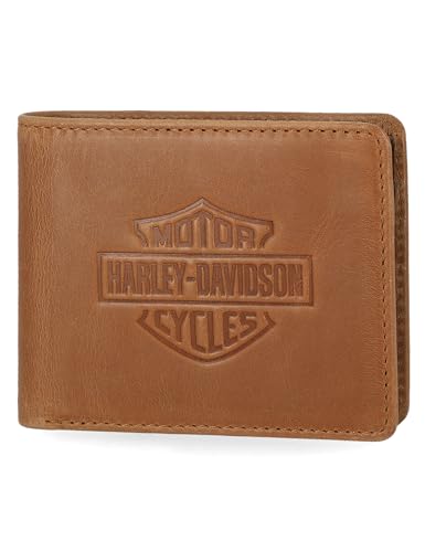 Harley-Davidson Men's Genuine Leather RFID Blocking Wallet