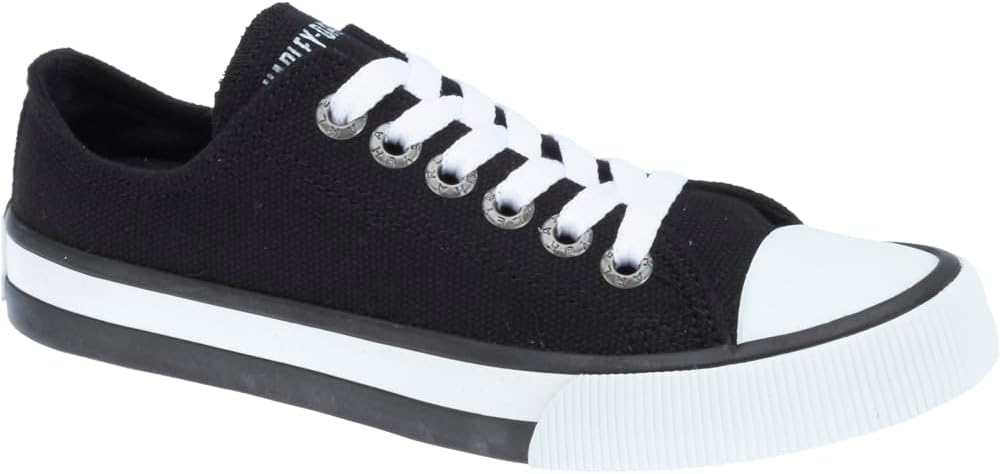 Harley-Davidson Women's Zia Lace-Up Fashion Sneakers Black