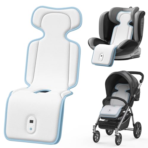 AMACOOL Baby Stroller Cooling Pad with Dual Fans 10000mAh