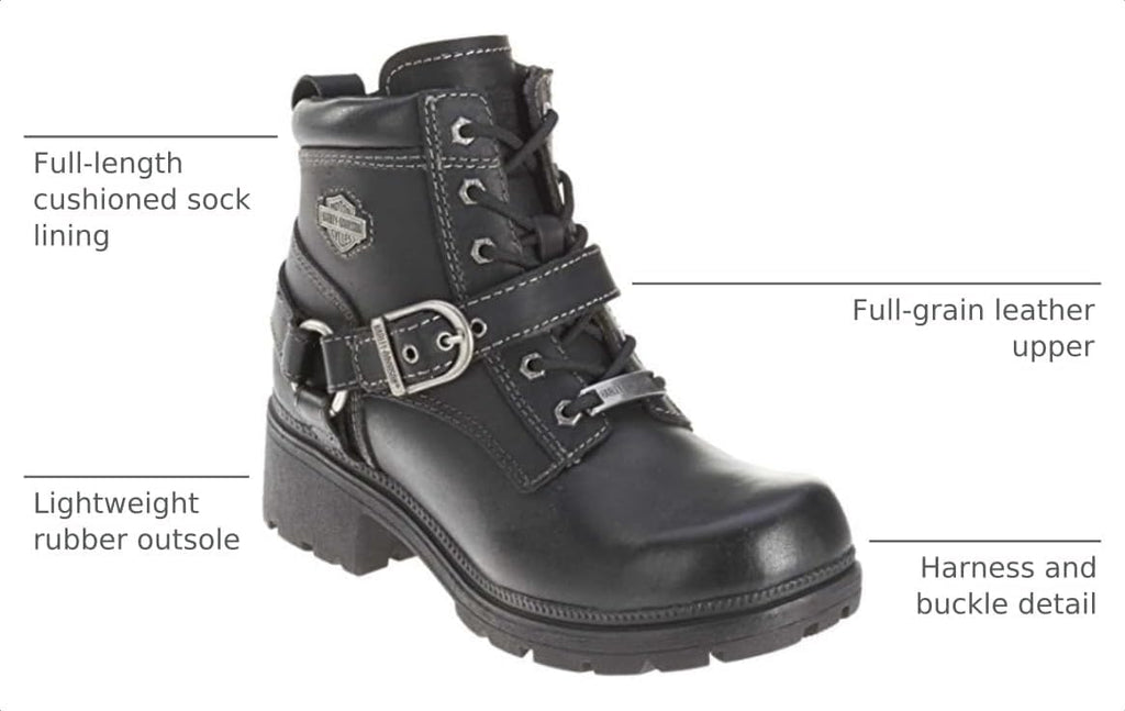 Harley-Davidson Women's Tegan Ankle Boots