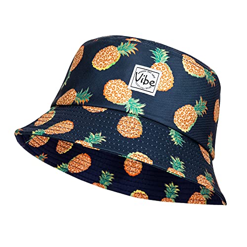 Vibe Festival Gear Bucket Hat Unisex Lightweight Festival Fishing Cap