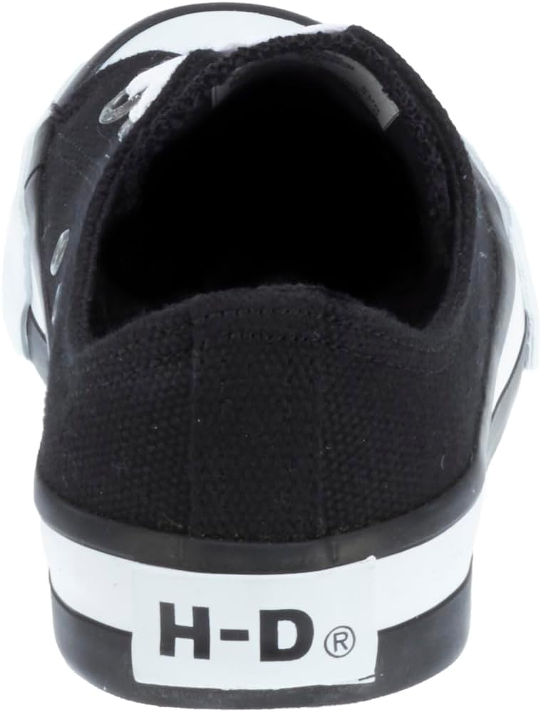 Harley-Davidson Women's Zia Lace-Up Fashion Sneakers Black