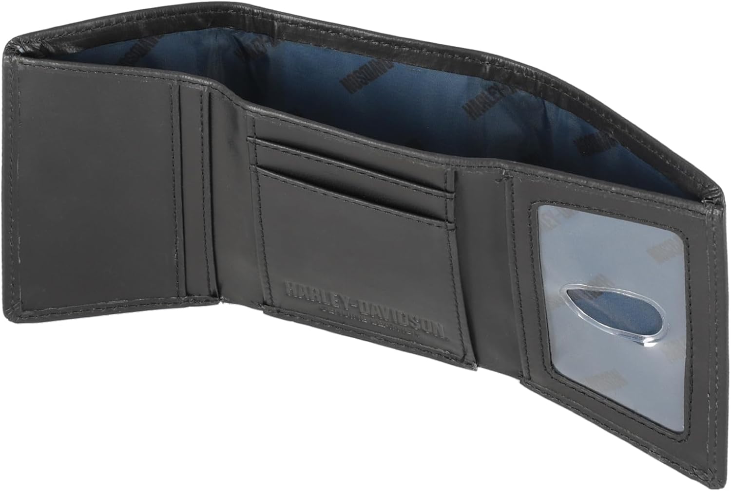 Harley-Davidson Men's Genuine Leather RFID Blocking Wallet