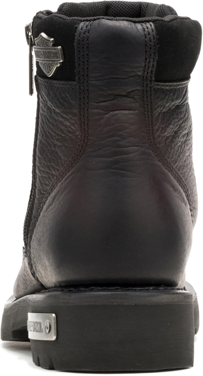 Harley-Davidson Men's Chipman Motorcycle Casual Boots Ankle Black
