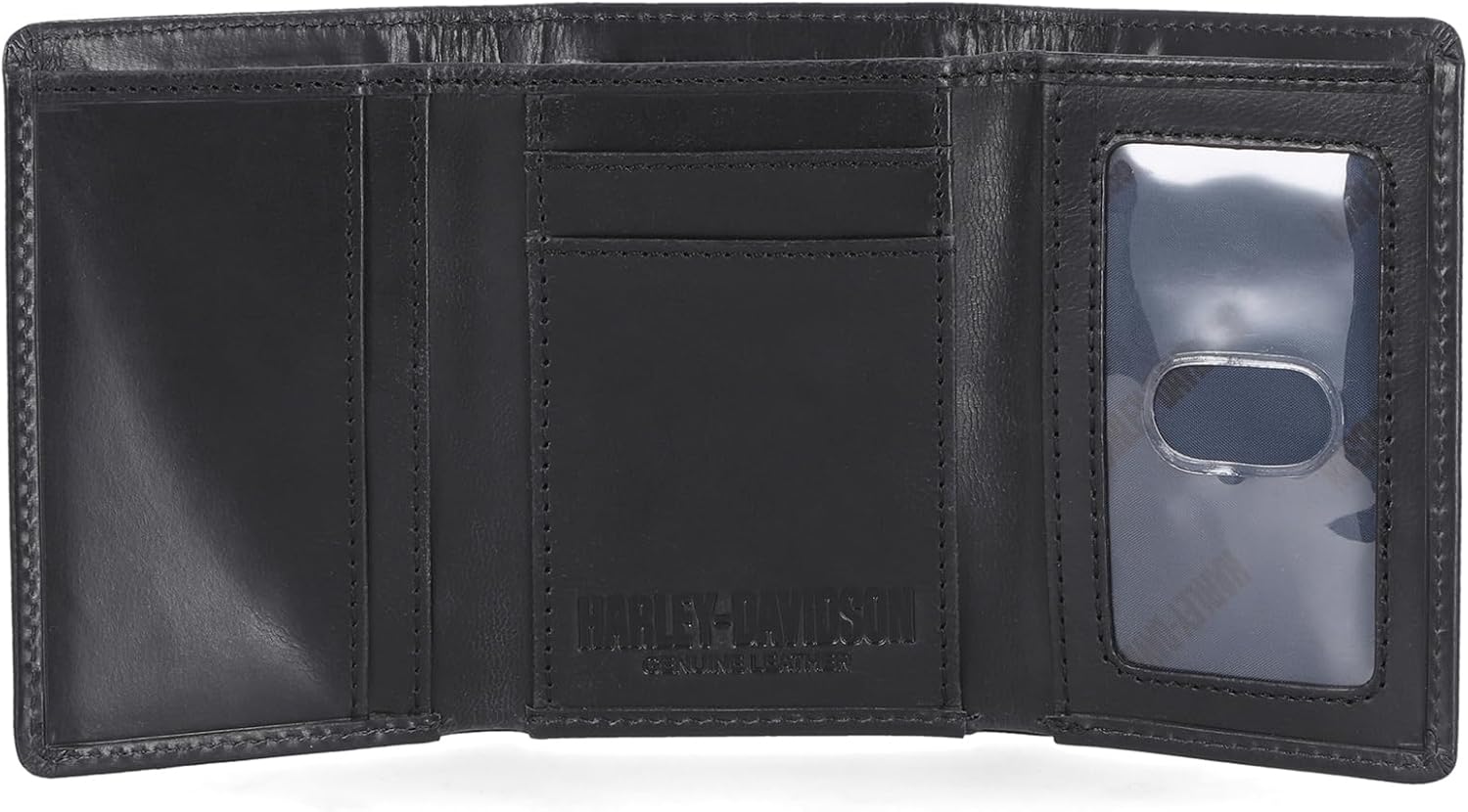 Harley-Davidson Men's Genuine Leather RFID Blocking Wallet