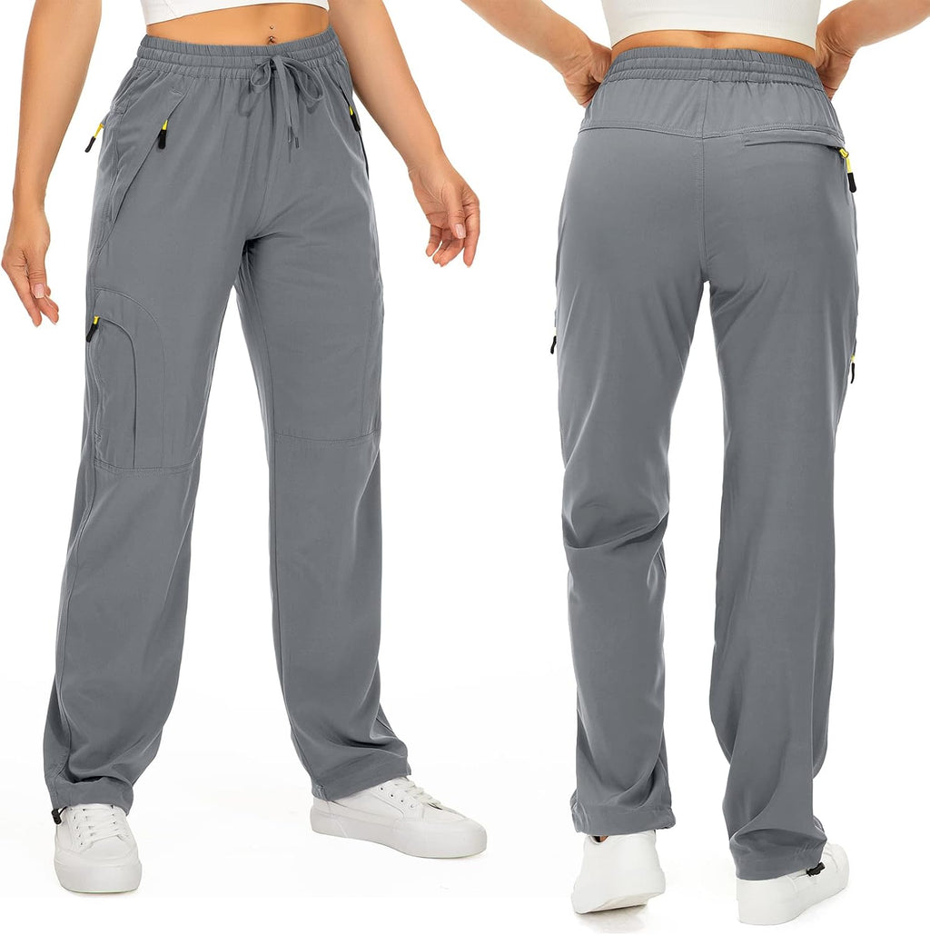 Toomett Women's Quick Dry Lightweight Cargo Hiking Safari Pants