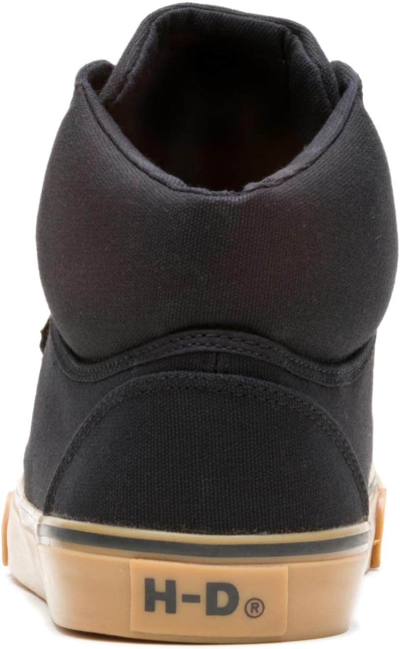 Harley-Davidson Men's Wrenford Canvas Motorcycle Casual Sneaker