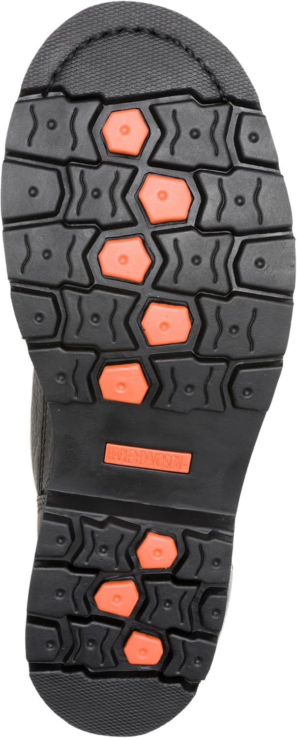 Harley-Davidson Men's Chipman Motorcycle Casual Boots Ankle Black