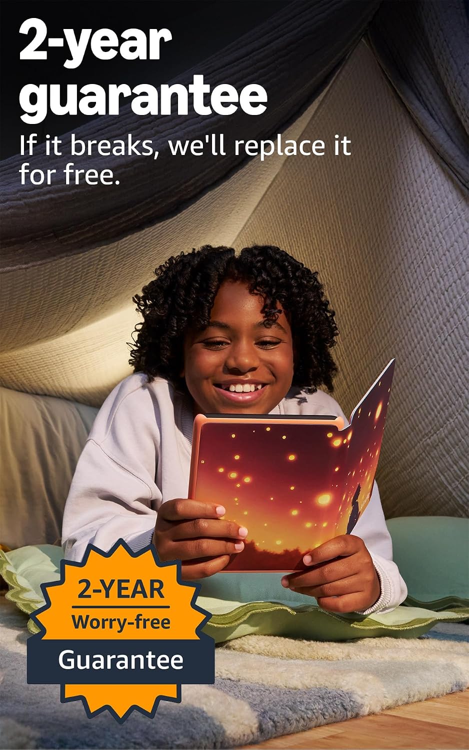 Amazon Kindle Colorsoft Kids 16GB E-Reader Waterproof with Cover