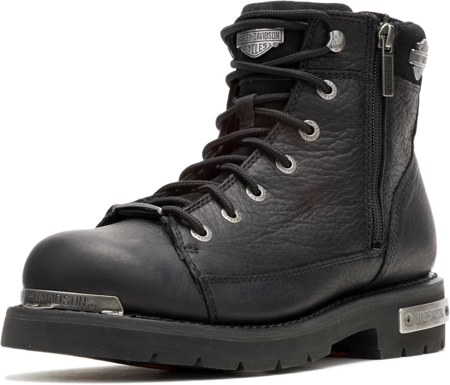 Harley-Davidson Men's Chipman Motorcycle Casual Boots Ankle Black