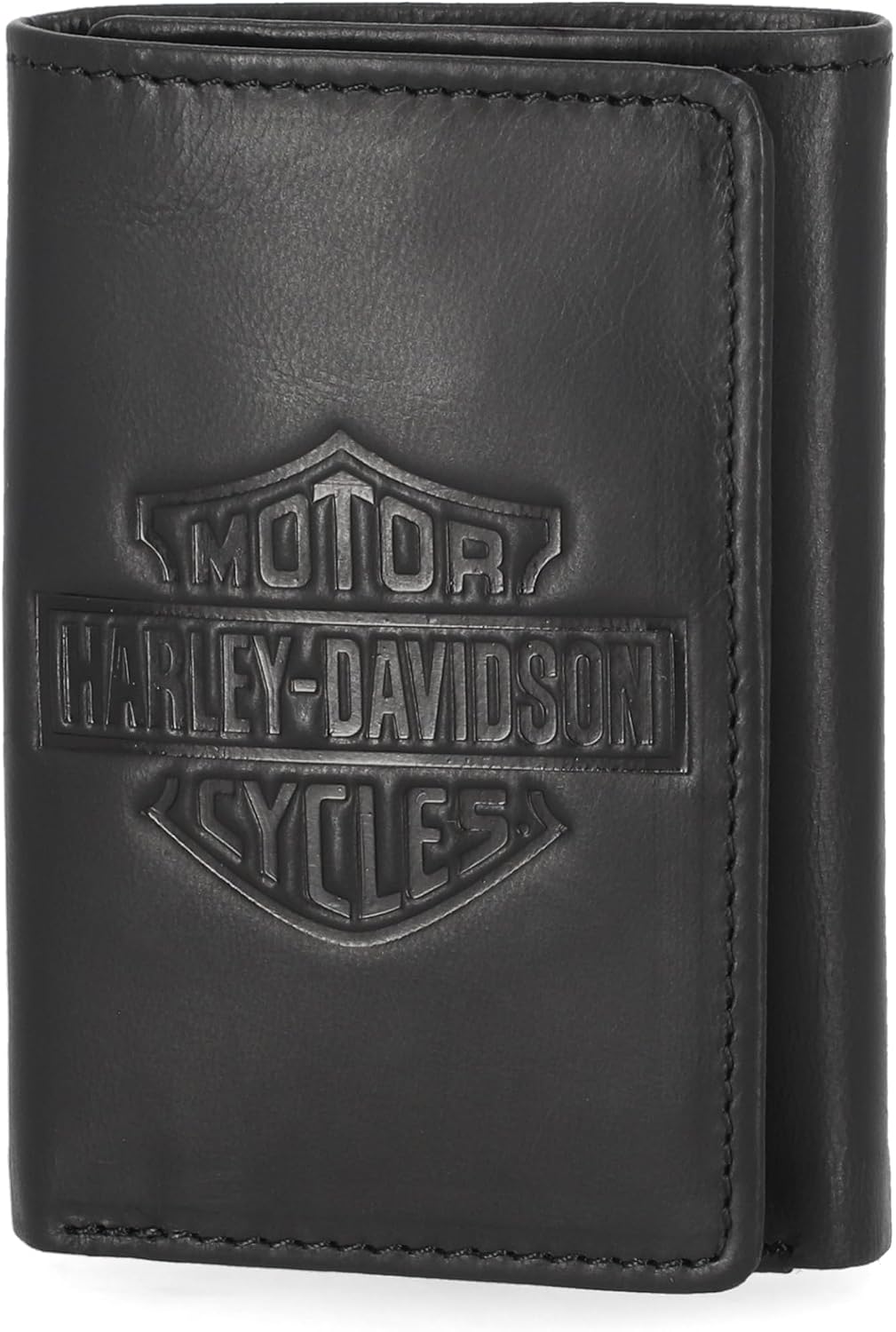 Harley-Davidson Men's Genuine Leather RFID Blocking Wallet