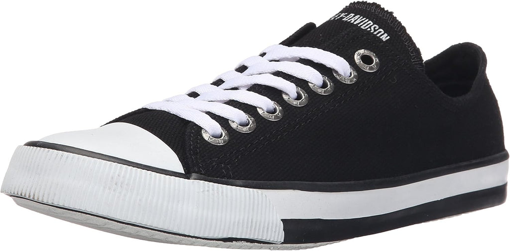 Harley-Davidson Women's Zia Lace-Up Fashion Sneakers Black