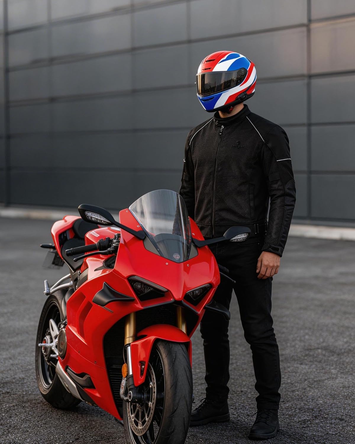 IRON JIA'S Men's Motorcycle Jacket Summer Breathable Mesh CE Armor
