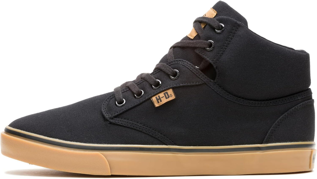 Harley-Davidson Men's Wrenford Canvas Motorcycle Casual Sneaker