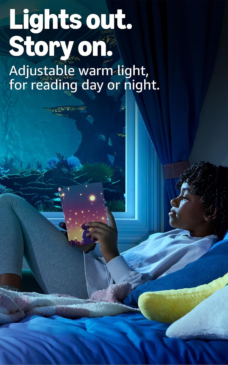 Amazon Kindle Colorsoft Kids 16GB E-Reader Waterproof with Cover