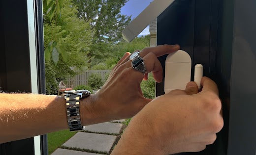 Anti-Looter Complete Home Security Defense Kit with Motion Sensors, Tripwire, Door Jammer, Flood Light, and Window Alarms