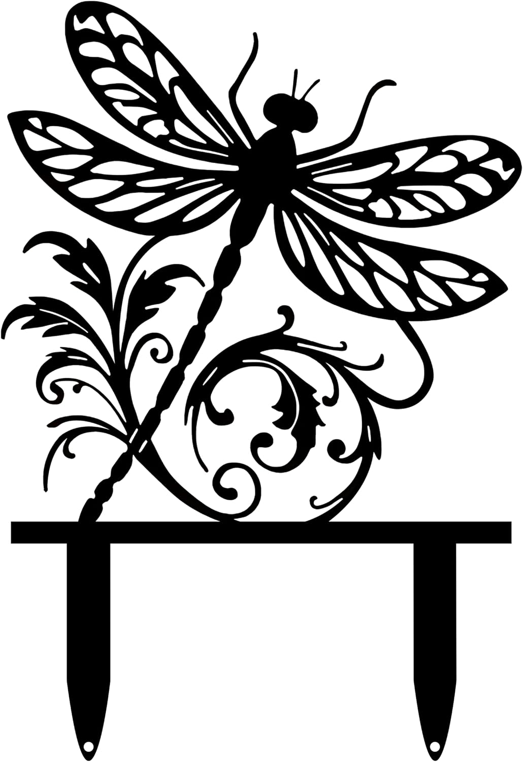 Dragonfly Metal Garden Stake - KENTUCKY PROUD MAMMY