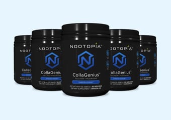 Nootopia CollaGenius 2.0 Chocolicious Mushroom Collagen Brain Supplement