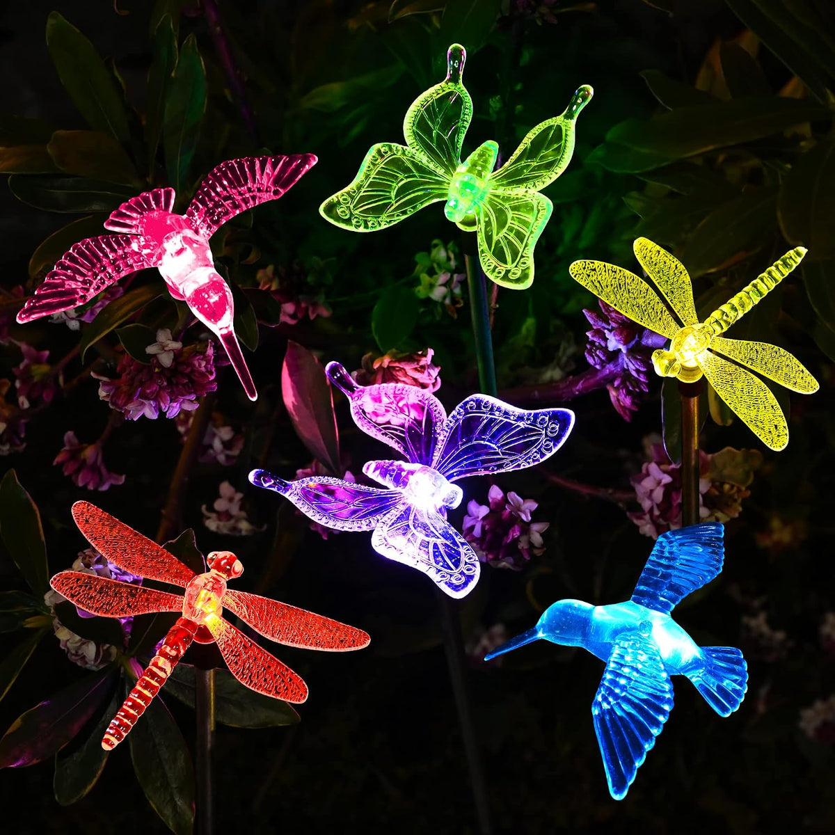 Solar Garden Decor Butterfly - KENTUCKY PROUD MAMMY