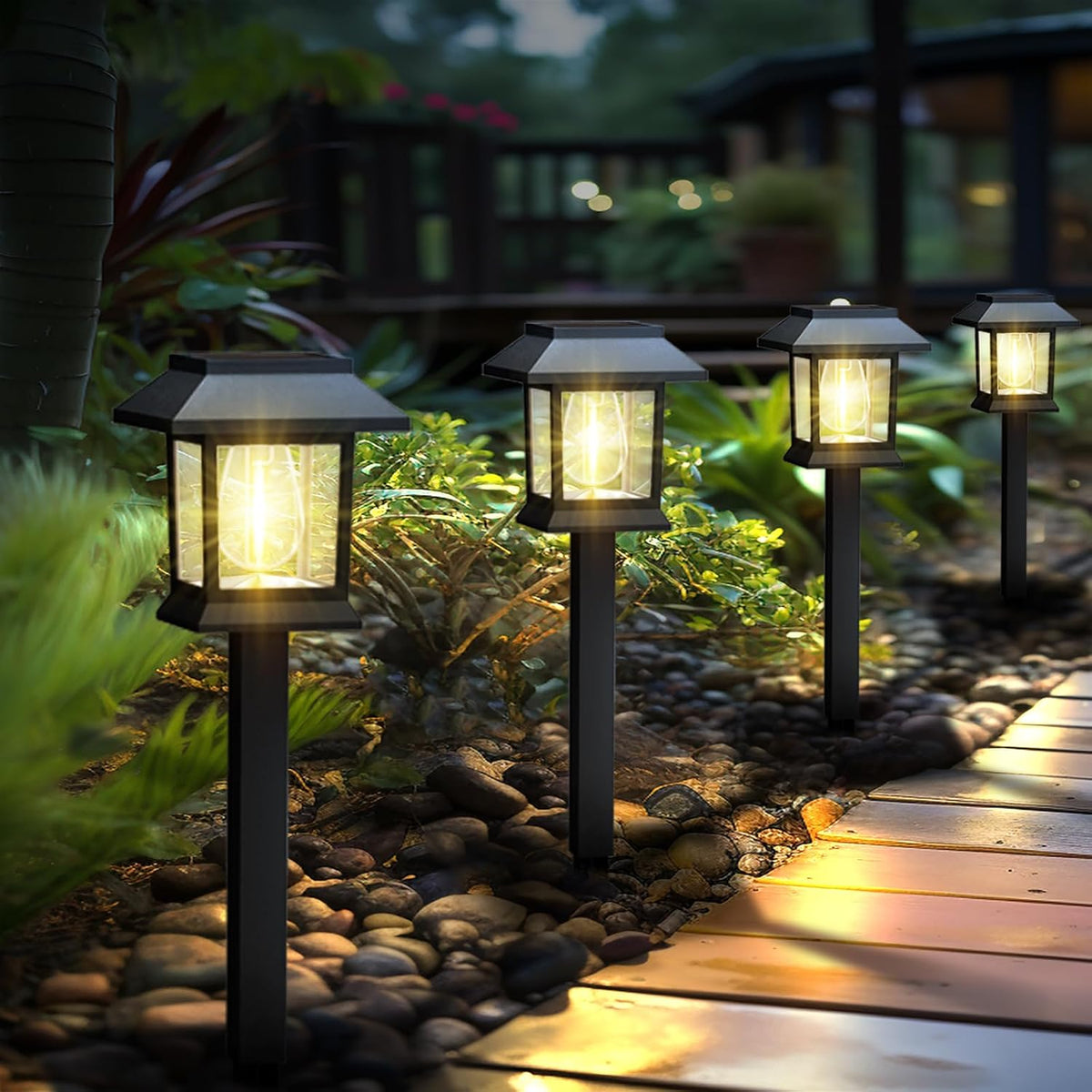 Solar Lights Outdoor Waterproof - KENTUCKY PROUD MAMMY