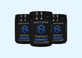 Nootopia CollaGenius 2.0 Chocolicious Mushroom Collagen Brain Supplement